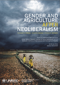 Workshop Report: Gender and Agriculture after Neoliberalism?